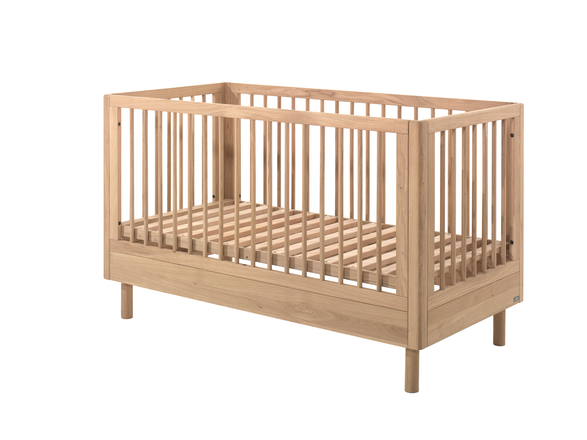 Lit bébé évolutif Forrest en chêne massif – 70 × 140 cm – Image 5
