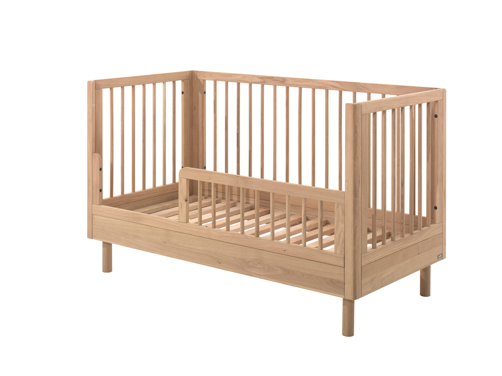 Lit bébé évolutif Forrest en chêne massif – 70 × 140 cm – Image 7