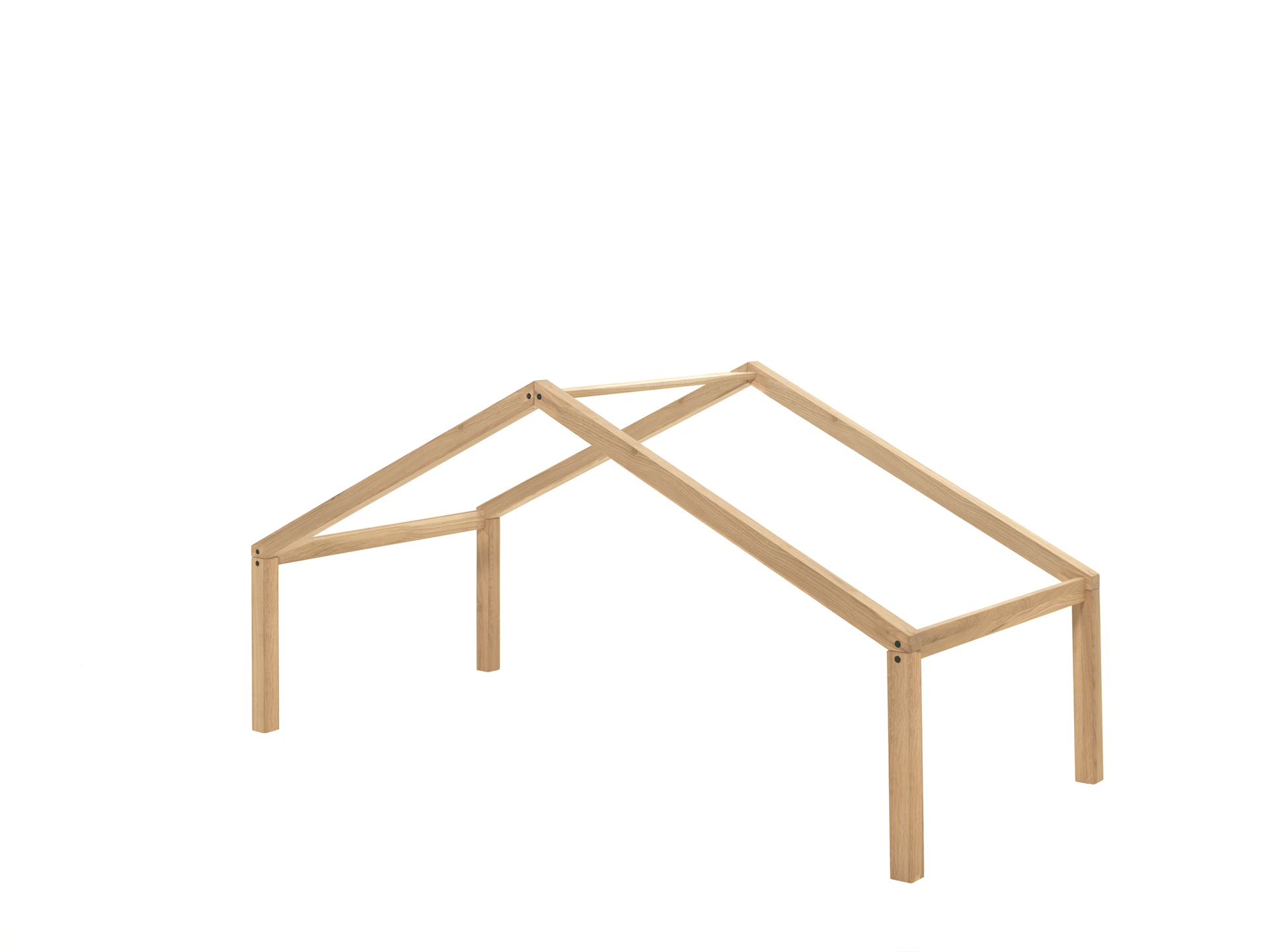 Lit cabane enfant Forrest en chêne massif – 90 × 200 cm – Image 5